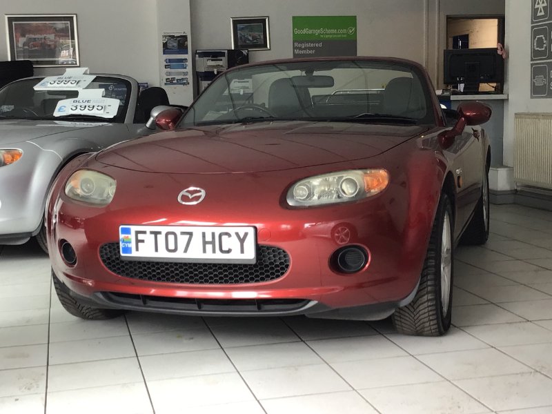 2007 Mazda MX-5 Convertible 1.8i Icon Convertible 2dr Petrol Manual Euro 4 126 ps