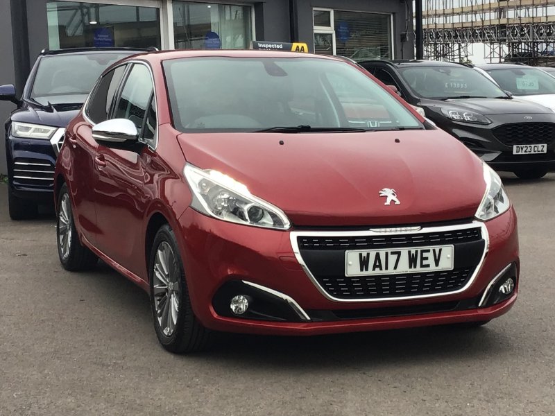 2017 Peugeot 208 1.2 PureTech Allure Hatchback 5dr Petrol Manual Euro 6 82 ps