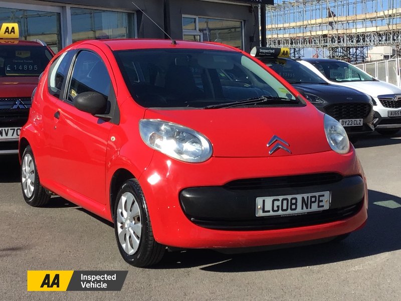 Red Citroen C1 1.0i Vibe Hatchback 3dr Petrol Manual Euro 4 67 ps